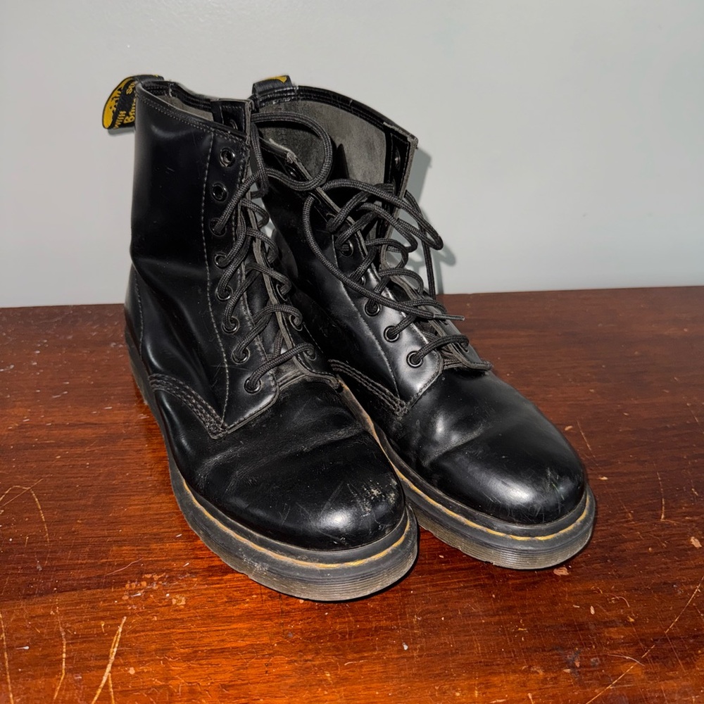 Dr. Martens 1460 Black Oiled Leather Boots